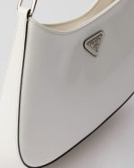 Prada Cleo Brushed Leather Shoulder Bag - Image 3